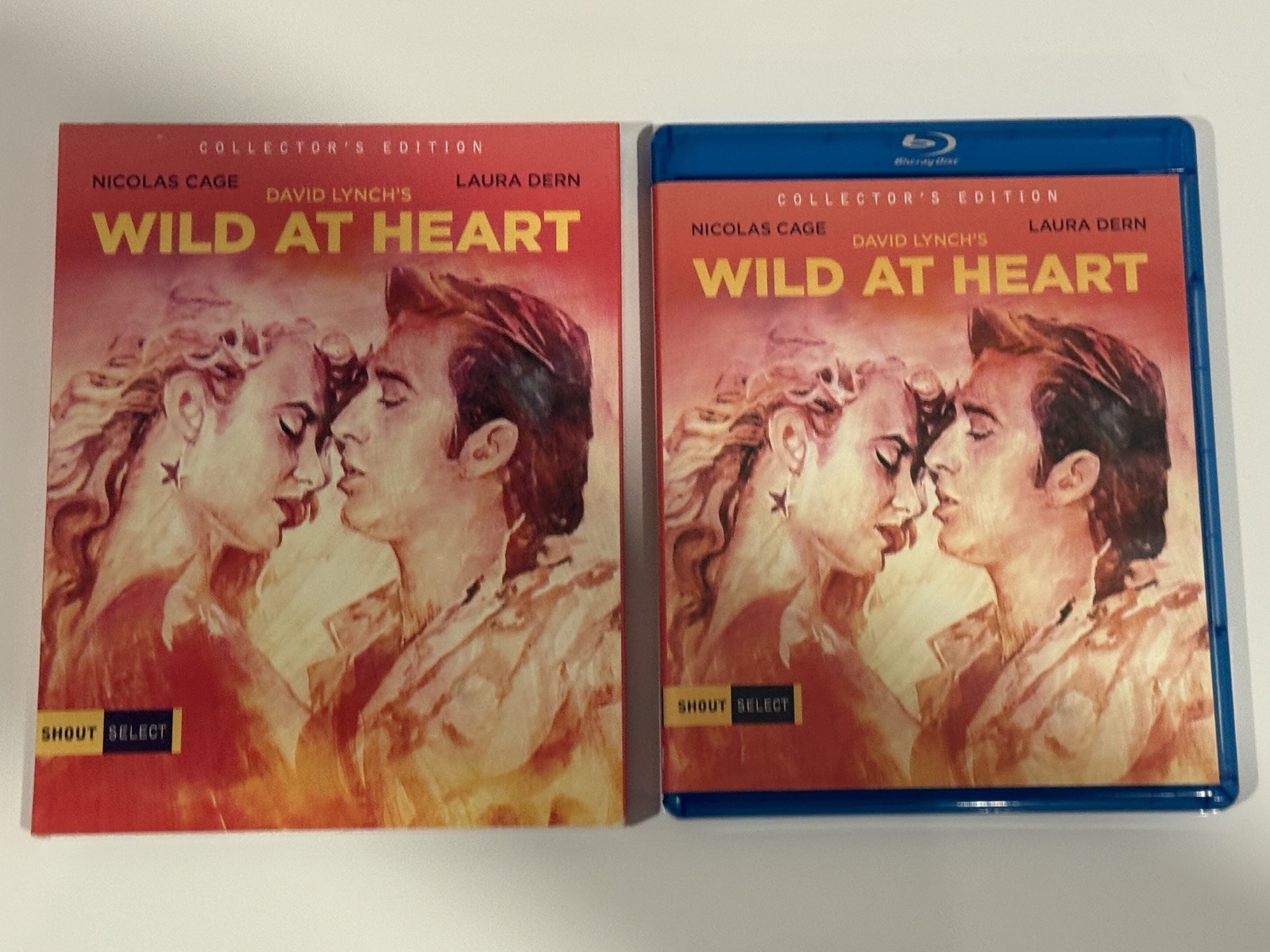 Wild At Heart Blu Ray 1990 Shout Select David Lynch Nicolas Cage Slipcover OOP