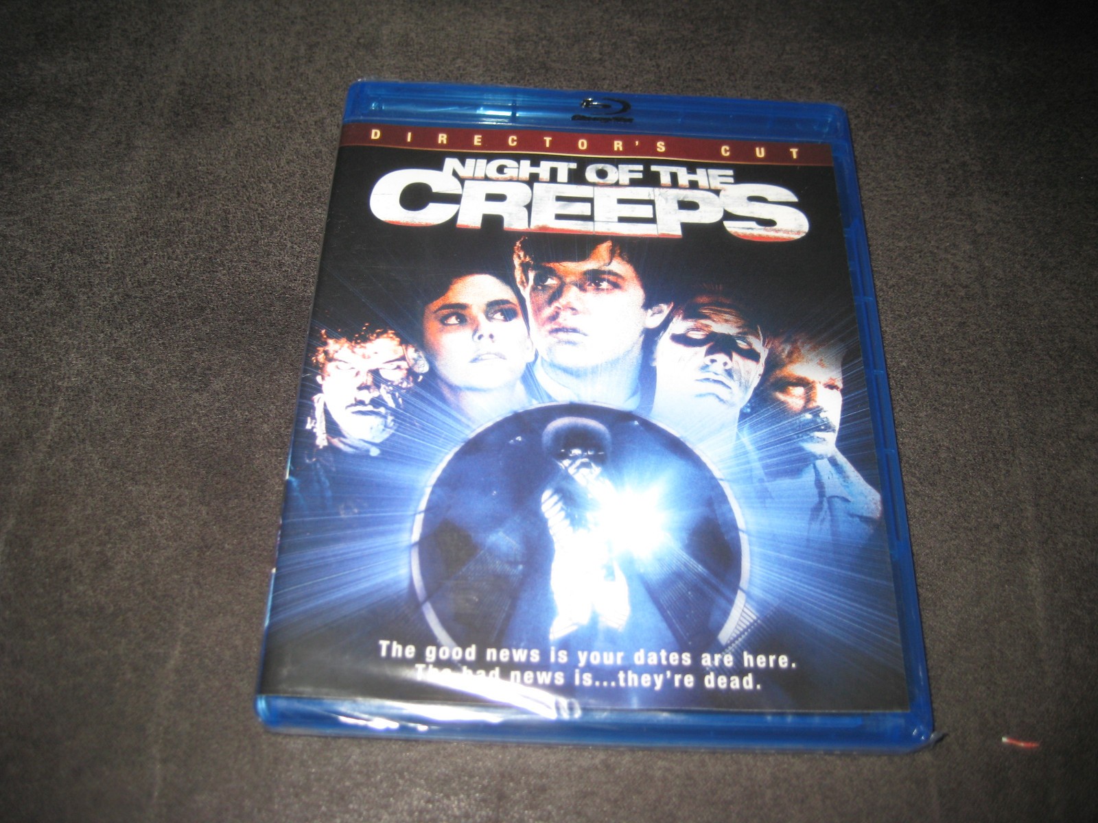 NIGHT OF THE CREEPS (BLU-RAY 1986) BRAND NEW – DIRECTOR’S CUT – NR – WS – HORROR