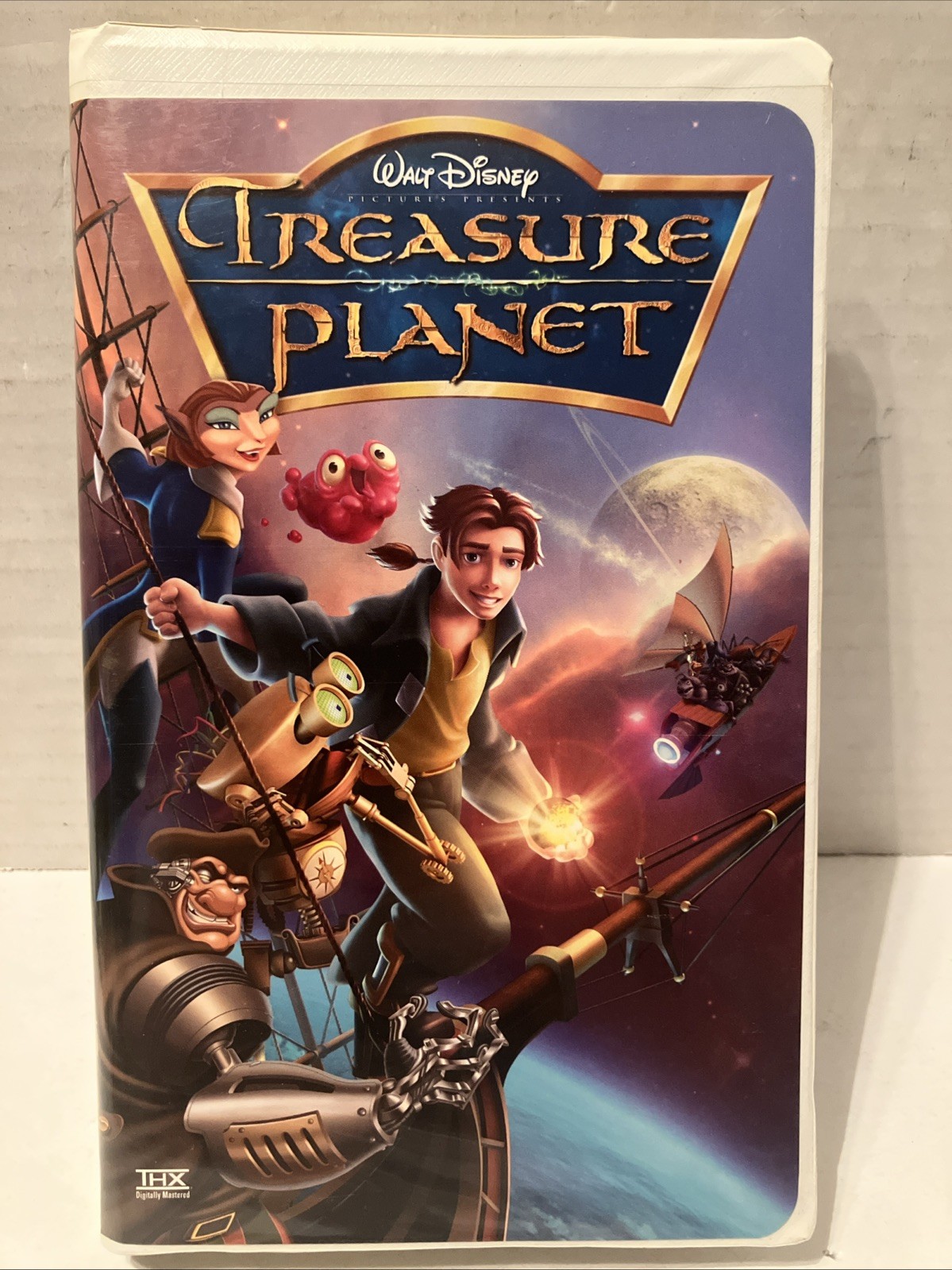 Treasure Planet (VHS, 2003) Walt Disney Animated Classic Clamshell Video Tape