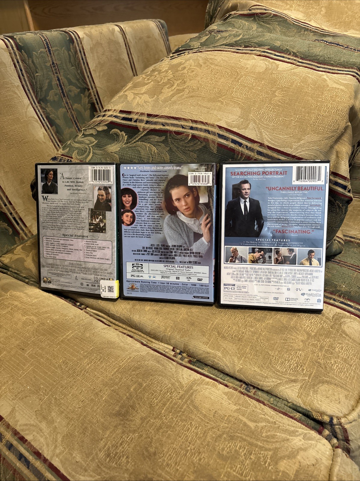 Winona Ryder Movie Collection DVDs Good Fully Tested