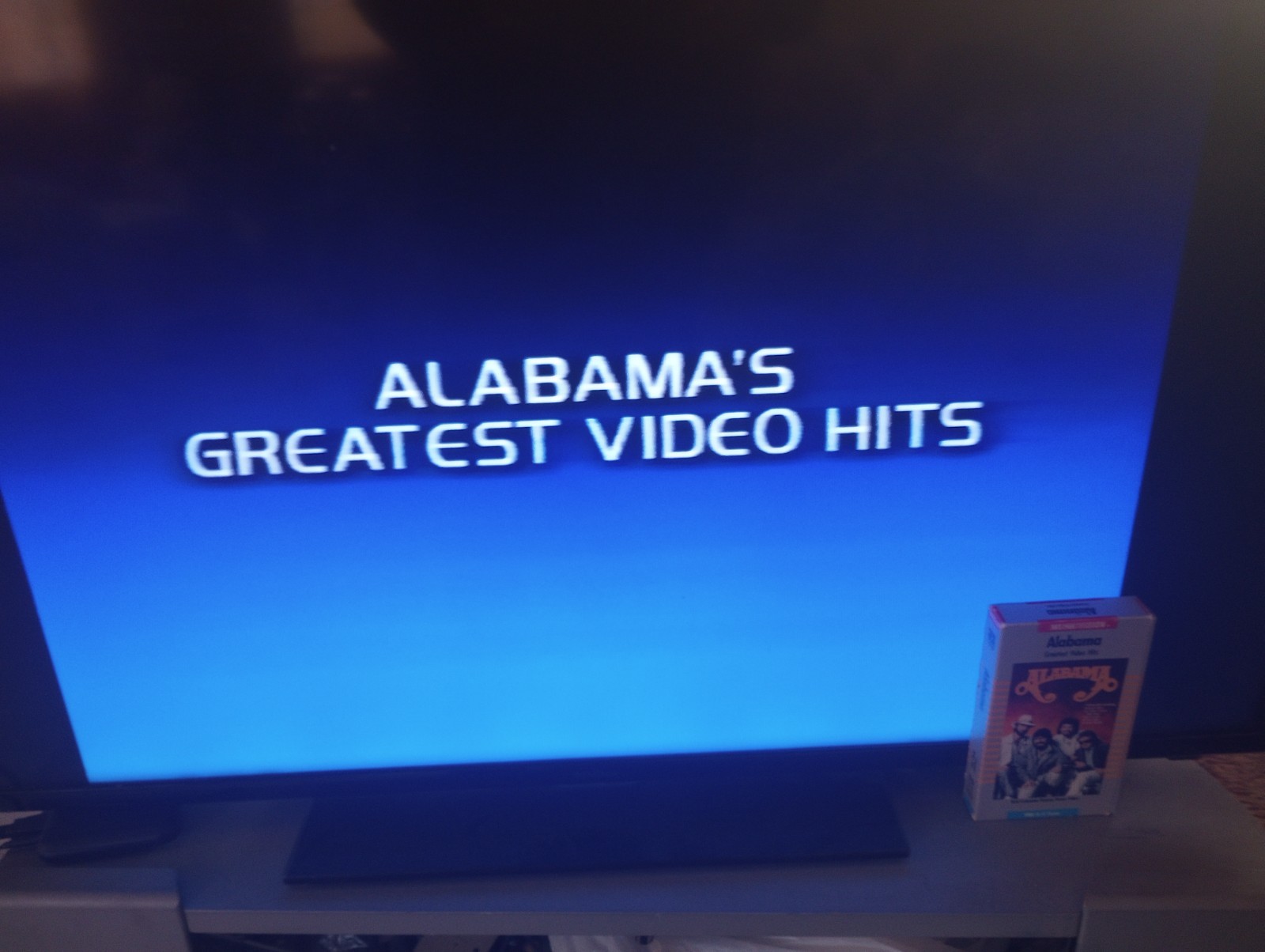 Alabama Greatest Video Hits Music Vision RCA Columbia Home Video VHS Tested