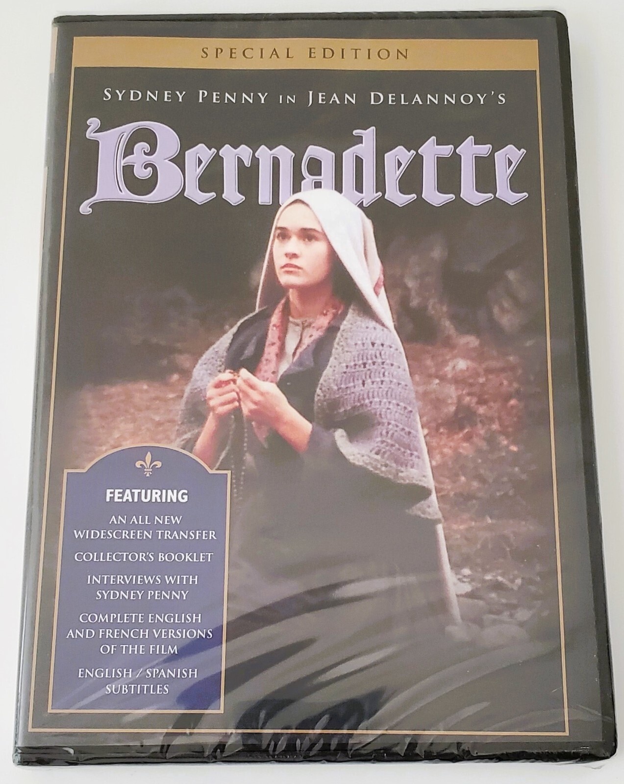Bernadette Special Anniversary Edition *NEW SEALED Sydney Penny, Jean Delannoy
