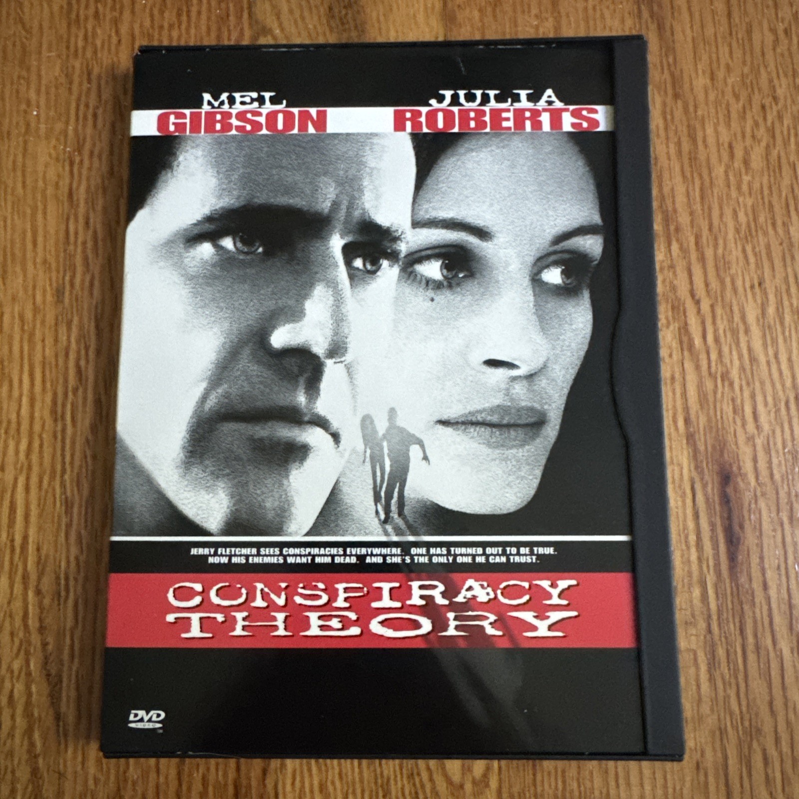 Conspiracy Theory Widescreen DVD 1997 Richard Donner Mel Gibson Julia Roberts