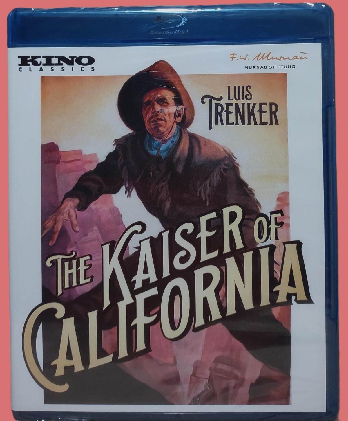 NEW KINO F.W. MURNAU LUIS TRENKER THE KAISER OF CALIFORNIA MOVIE BLU RAY 1936