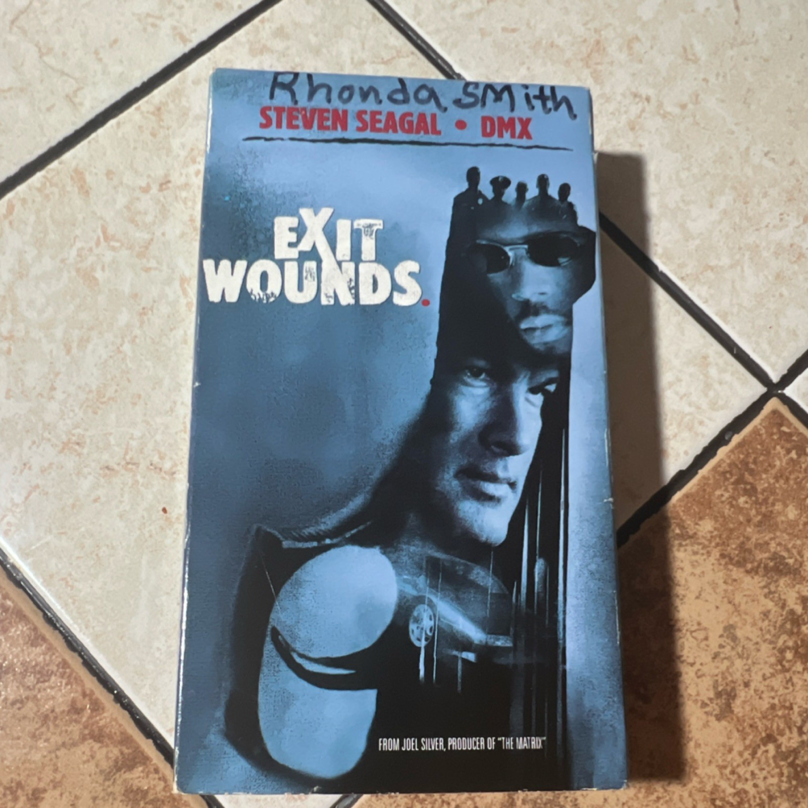Warner Home Video Exit Wounds VHS (2001) R NTSC Seagal DMX Steven Segal
