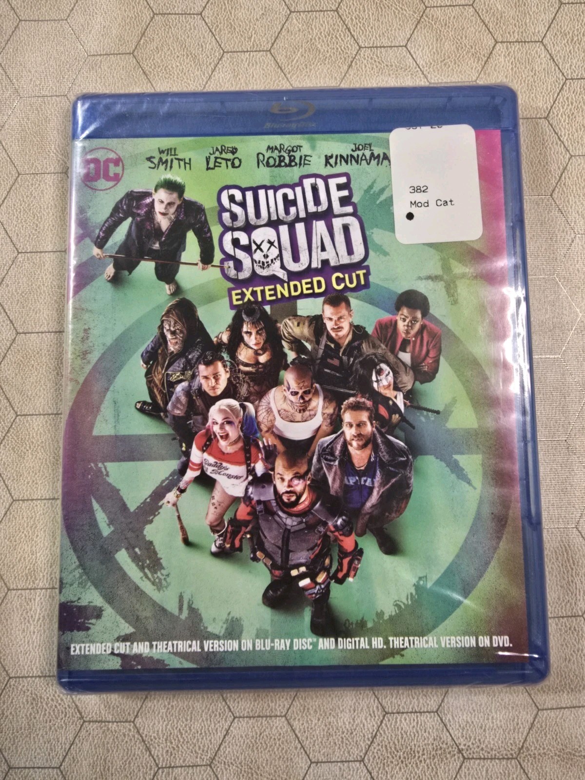 Suicide Squad Extended Cut Blu-ray Will Smith Jared Leto Margot Robbie