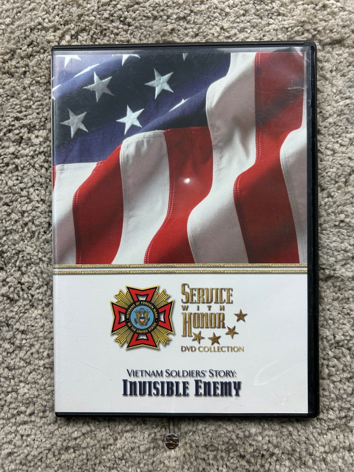 Service With Honor: Vietnam Soldiers’ Story Invisible Enemy DVD 2007 Documentary