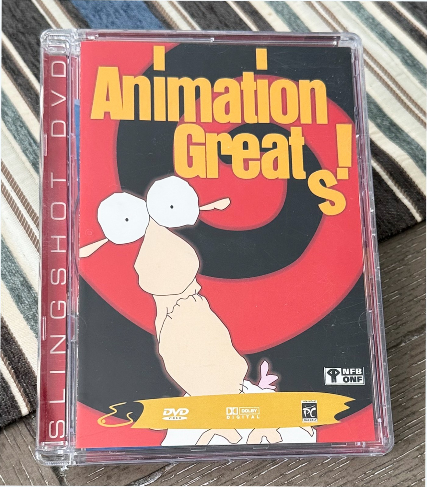 Animation Greats dvd PROMO Like New 1998 nfb onf SLINGSHOT Juke Bar Snit lump
