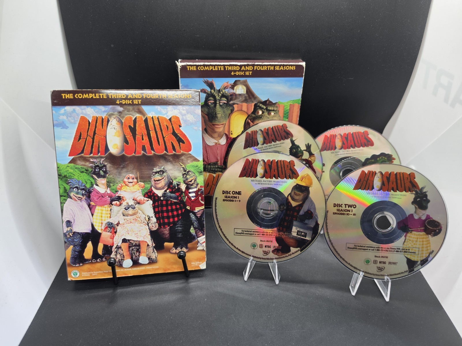 Dinosaurs: Complete Series Seasons 1-2-3-4 (8 DVD Set 1995) Rare OOP