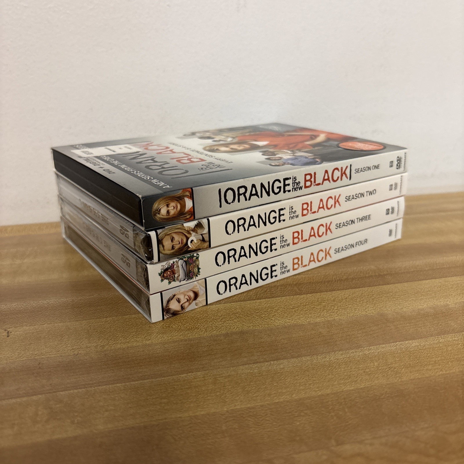 Orange Is the New Black: Seasons 1-4 (DVD) (2, 3 & 4 All New Sealed) All W Slips