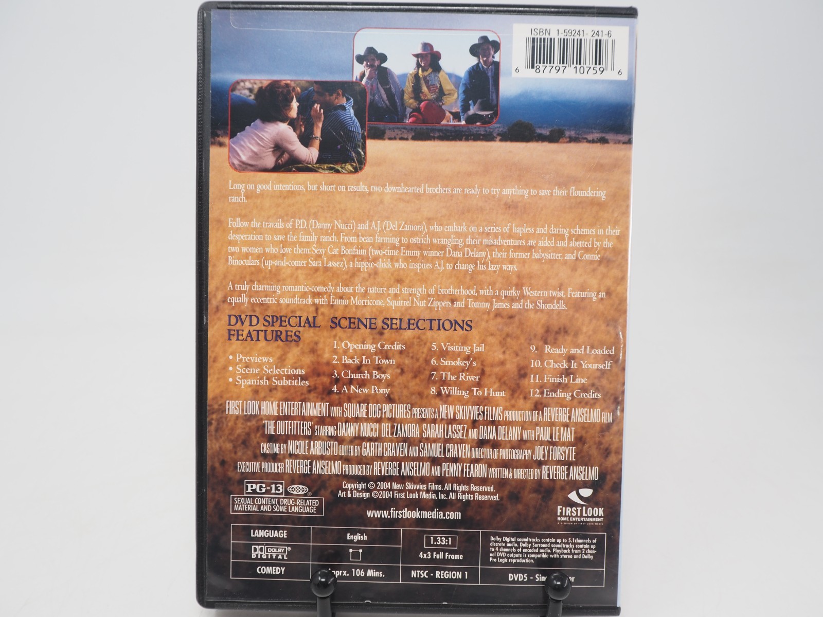 The Outfitters DVD Danny Nucci, Dana Delaney, Paul Le Mat 1999 Region 1