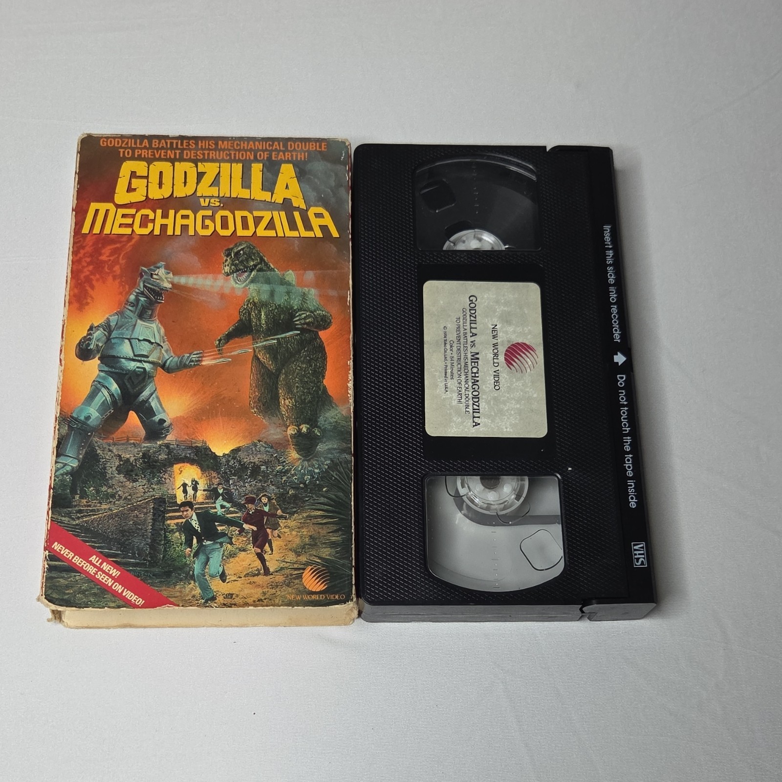 New World Video Godzilla vs Mechagodzilla VHS Jun Fukuda Daimon Sci-Fi Fantasy