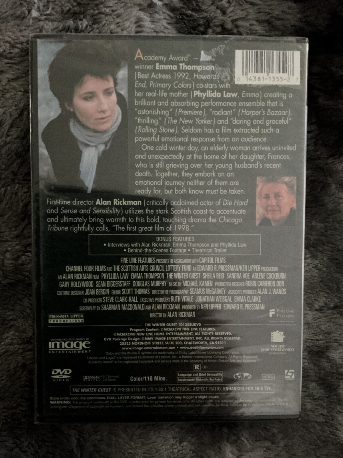 Free Shipping BRAND NEW – DVD – The Winter Guest – Emma Thompson – Phyllida Law