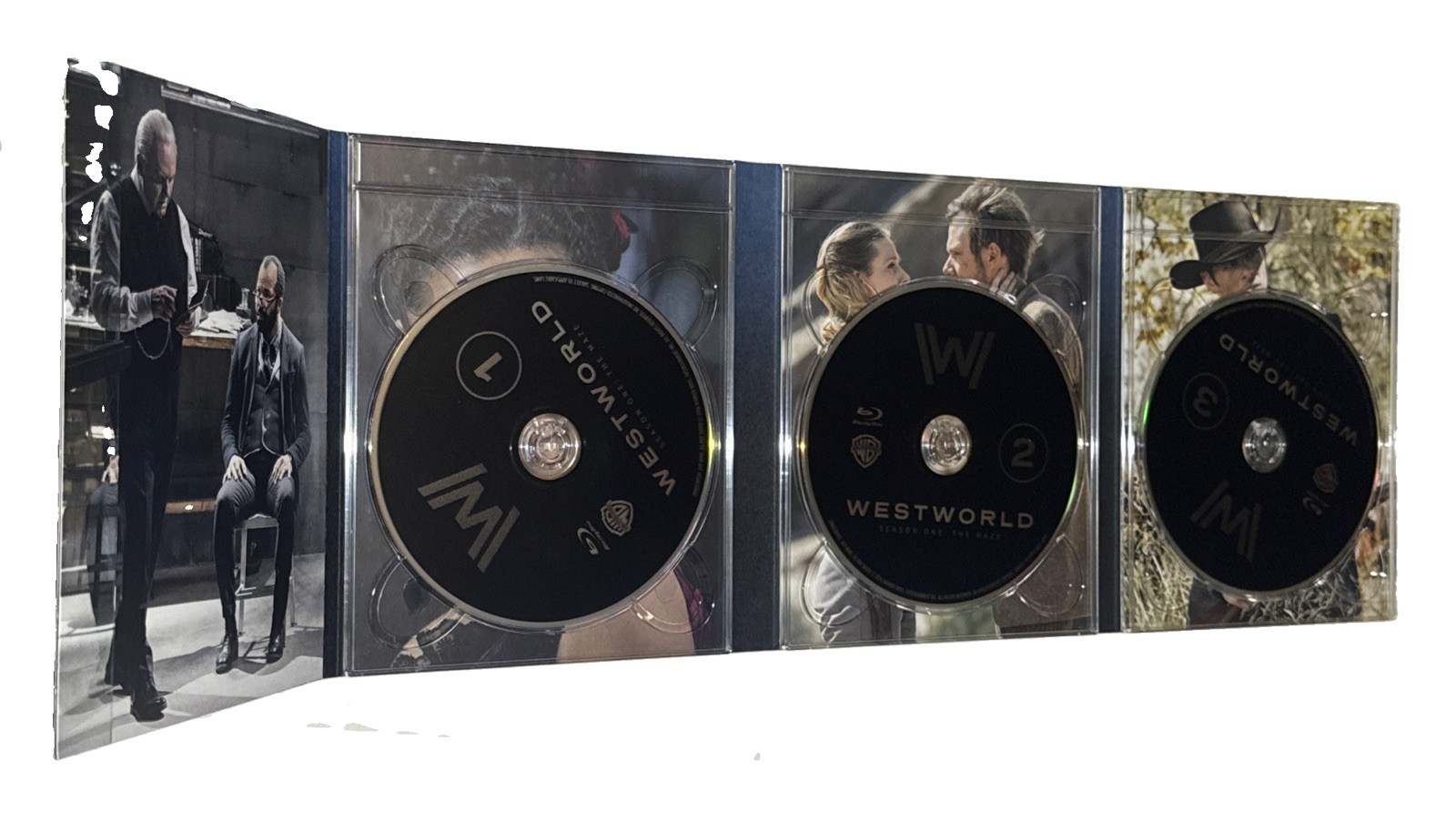 Westworld Season 1 & 2 Blu Ray DVD Set 2018 TV Series HBO Sci-Fi Drama Western