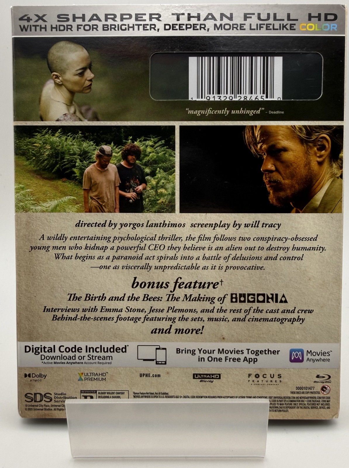 Bugonia 4K UHD Blu-ray Collector’s Edition Slipcover Digital Code Included
