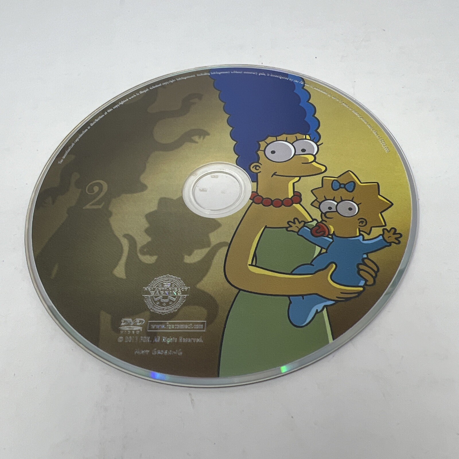 The Simpsons (DVD) Replacement Disc Fourteenth Season 14 Disc 2 Disc Only!