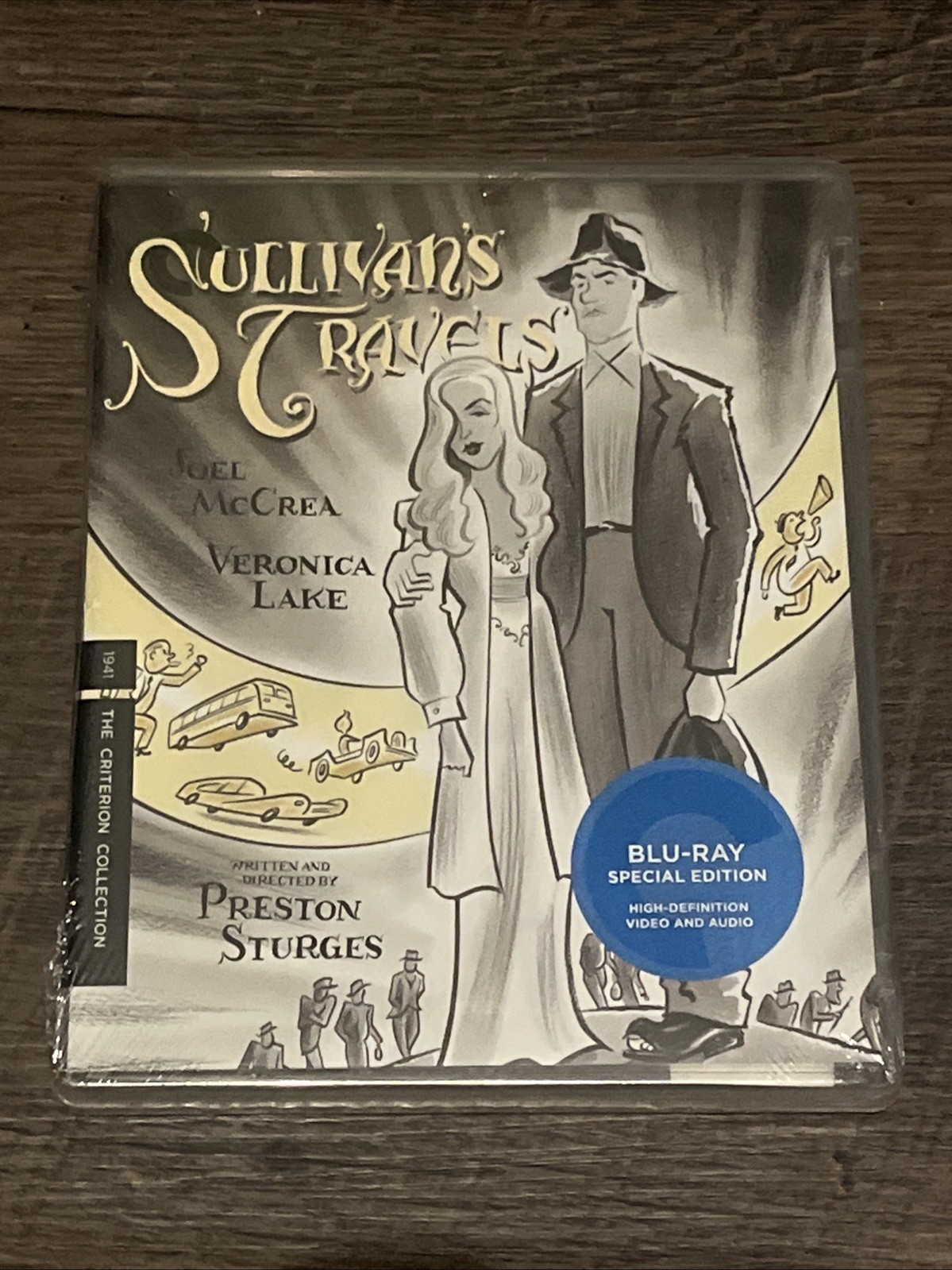 Sullivan’s Travels (Criterion Collection) (Blu-ray, 1941) NEW SEALED