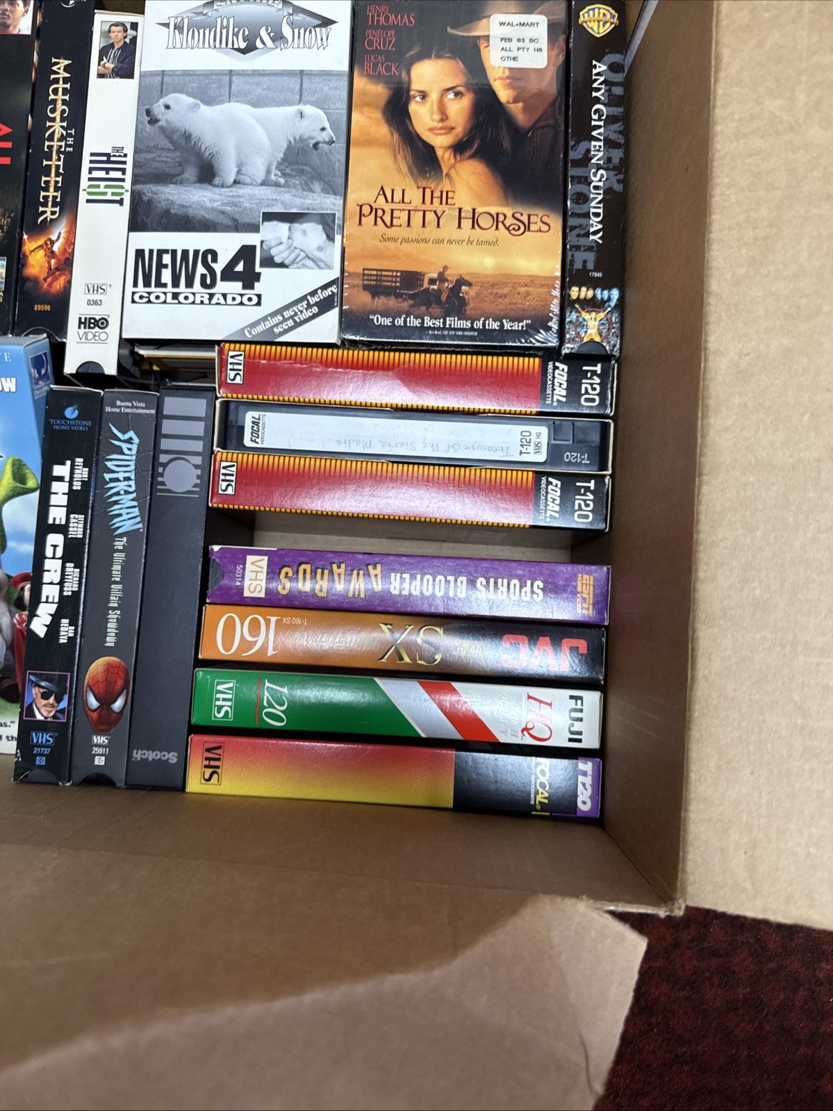 VHS Tapes Lot Of 30 Vintage Movies TV Mixed Bundle Tape Variety