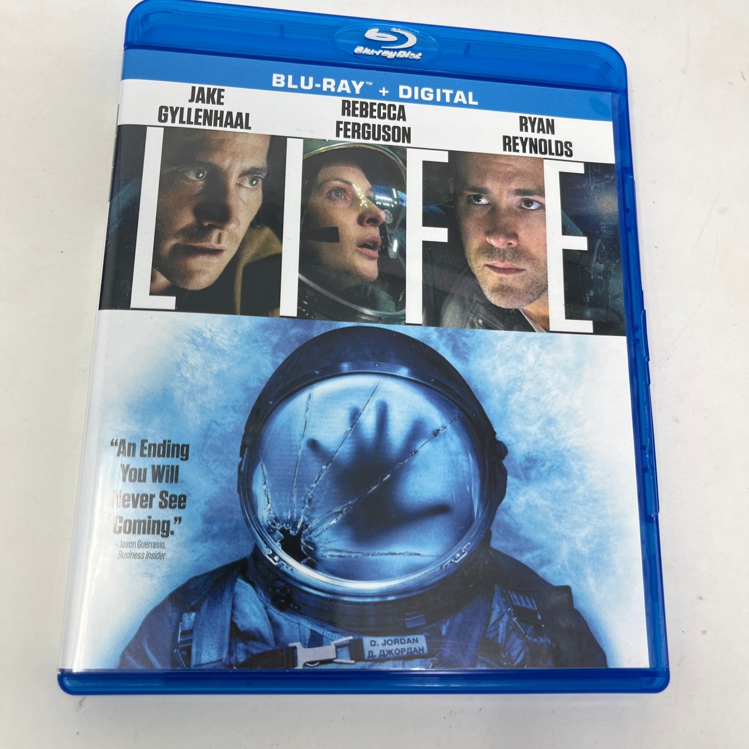 Life Blu-ray 2017 Sci-Fi Thriller Jake Gyllenhaal Ryan Reynolds