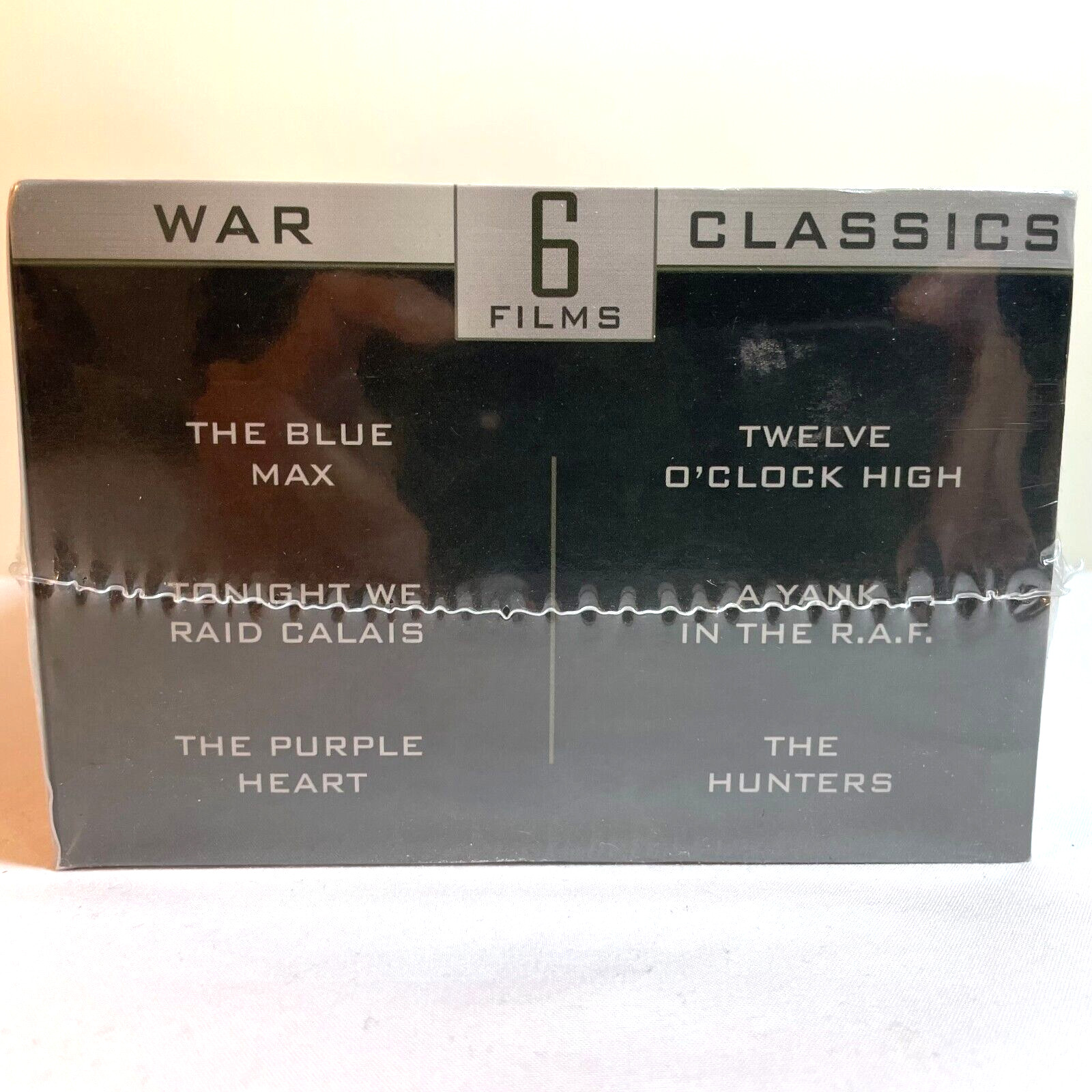6 FILMS – WAR CLASSICS (DVD) War Drama Action Adventure – NEW