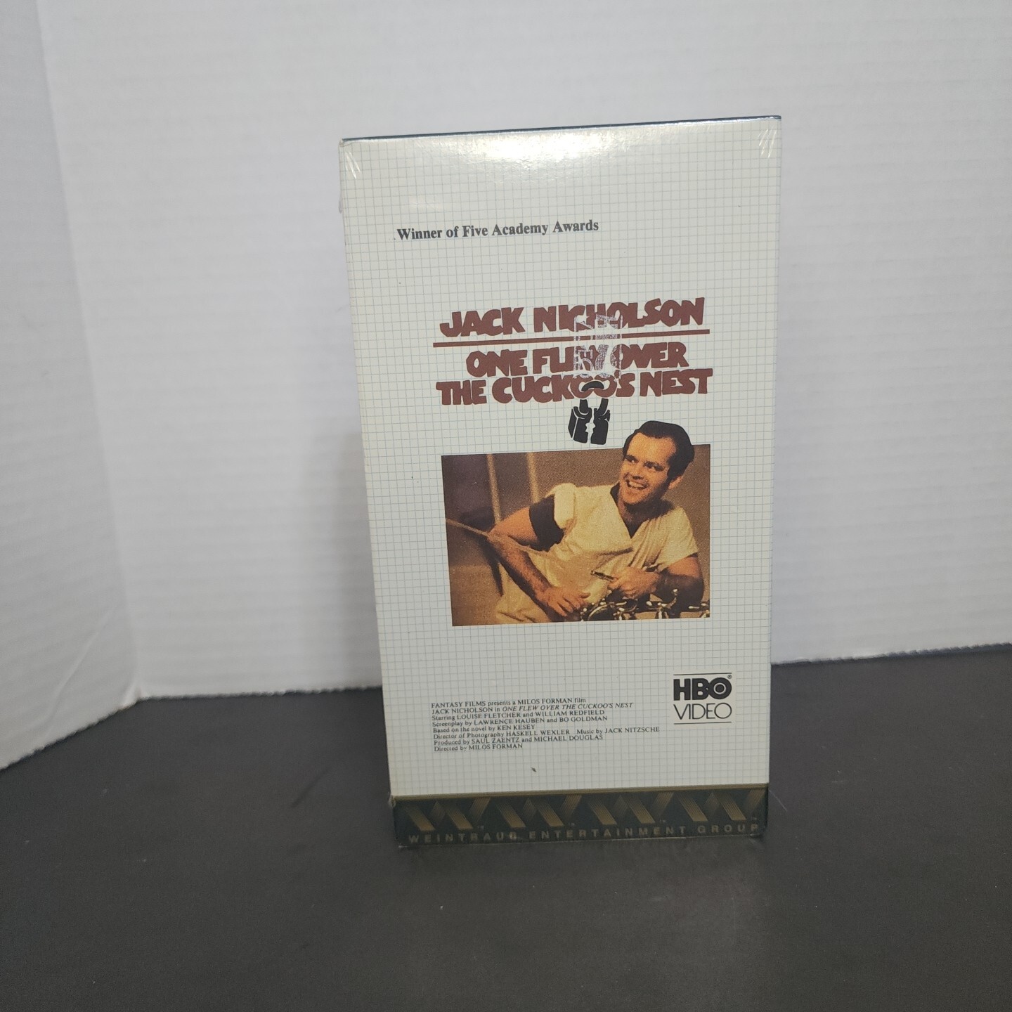 One Flew Over the Cuckoo’s Nest VHS FACTORY SEALED Jack Nicholson HBO Video