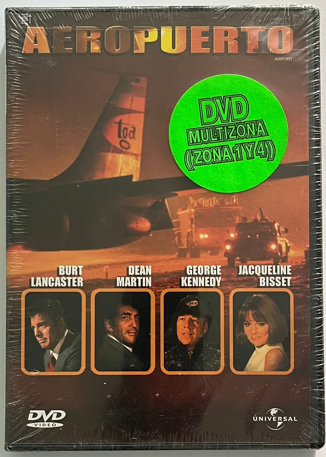 AEROPUERTO -BY GEORGE SEATON/BURT LANCASTER- 2002 MEXICAN DVD FACTORY SEALED SOC