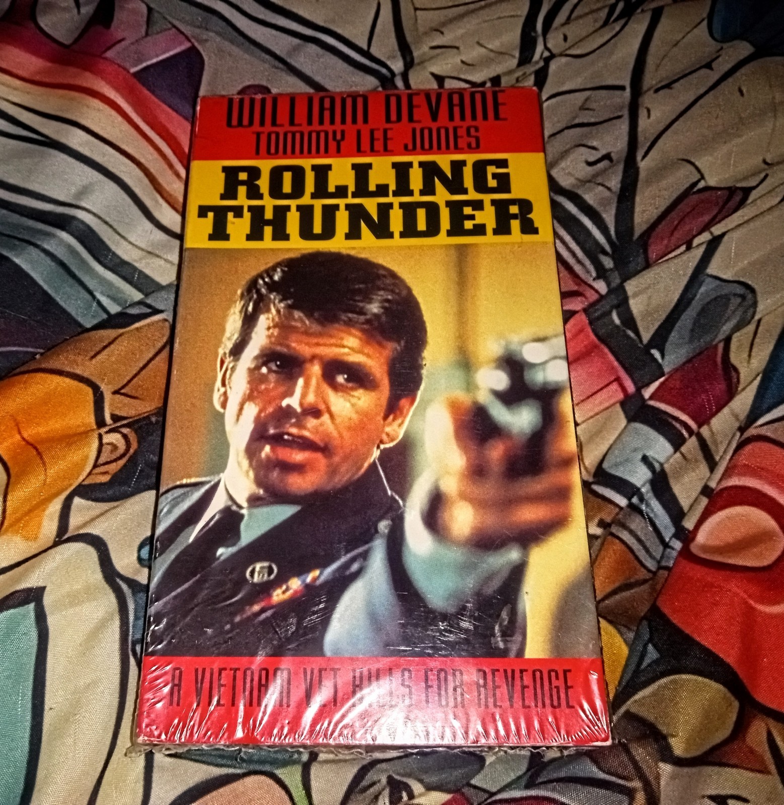 * New * Rolling Thunder VHS 1977 Tommy Lee Jones William Devane Cult Classic