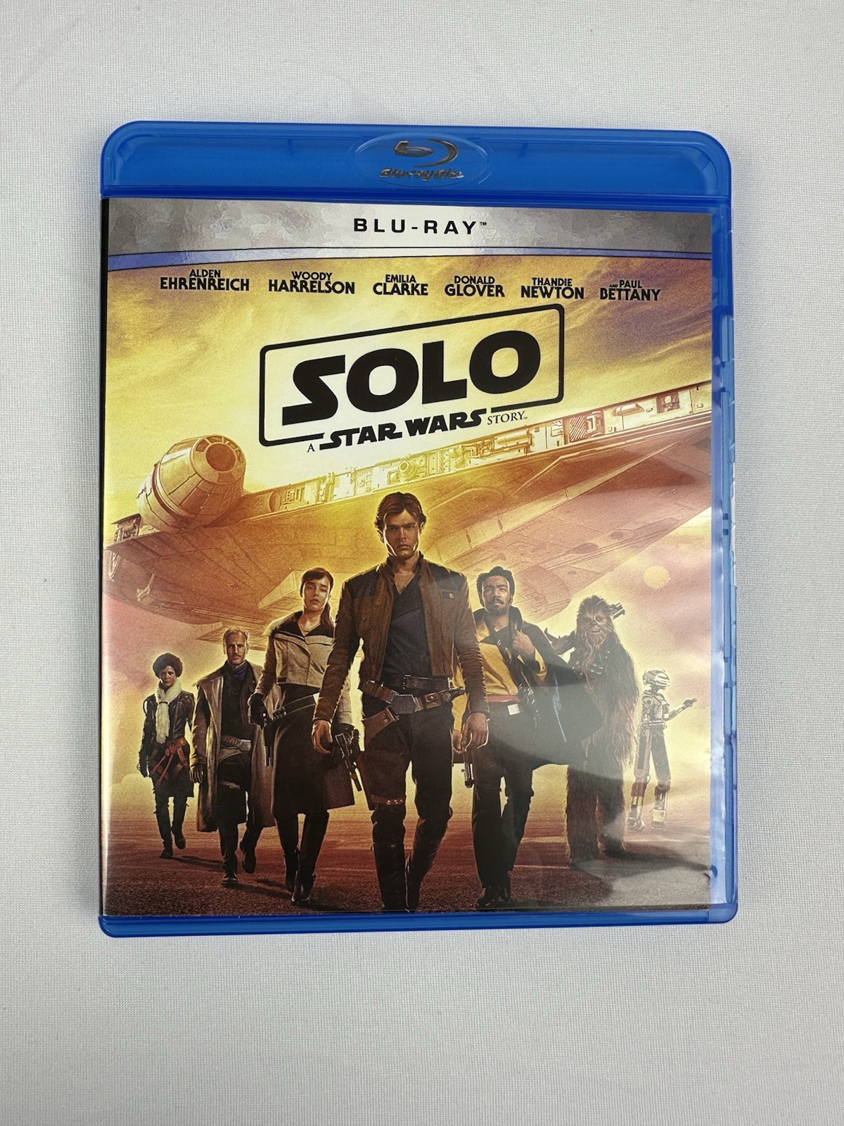 Solo: A Star Wars Story (Blu-ray, 2018) with Bonus Disc. 2 Discs. EXCELLENT !!