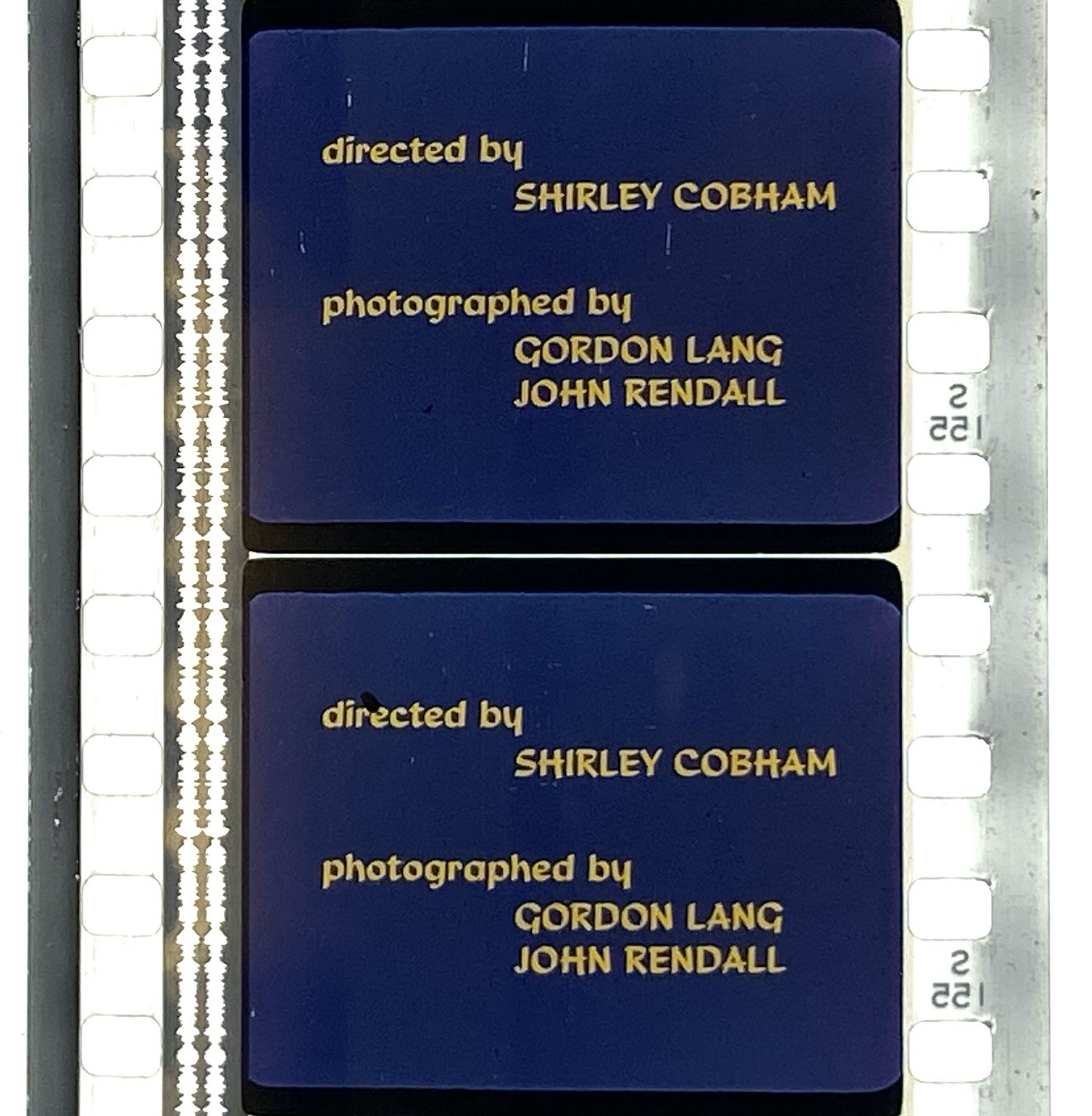 35mm IB Technicolor Film – ROYAL PALACE OF FALKLAND – Rare 1963 UK MOVIE SHORT