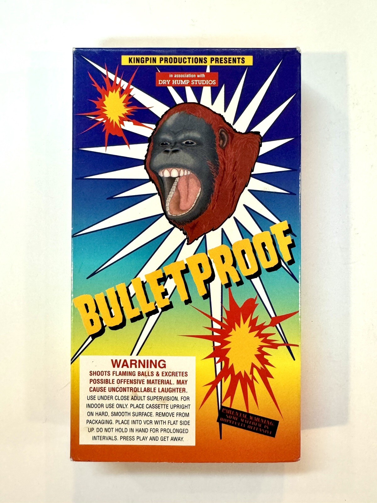 Bulletproof VHS / Early CKY Jackass 2000 Kingpin Productions Dave England RARE!