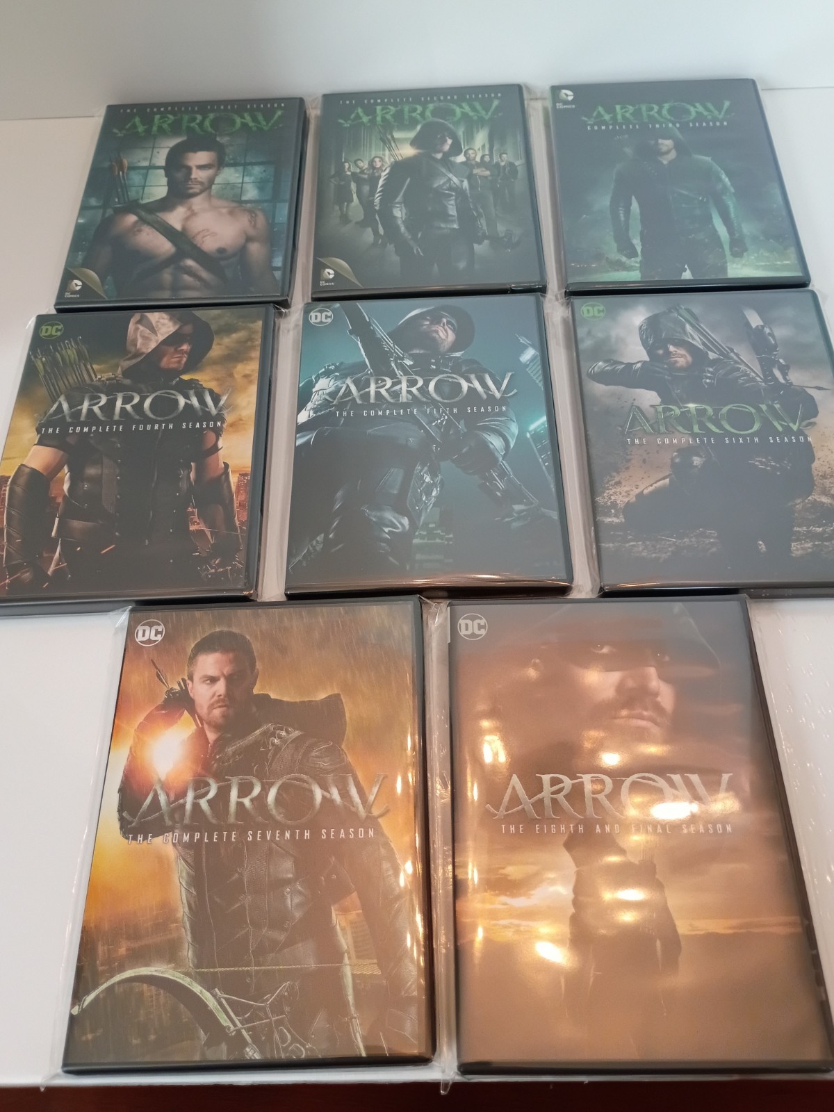 Arrow: The Complete Series, Seasons 1,2,3,4,5,6,7,8 DVD. DC (Z1)