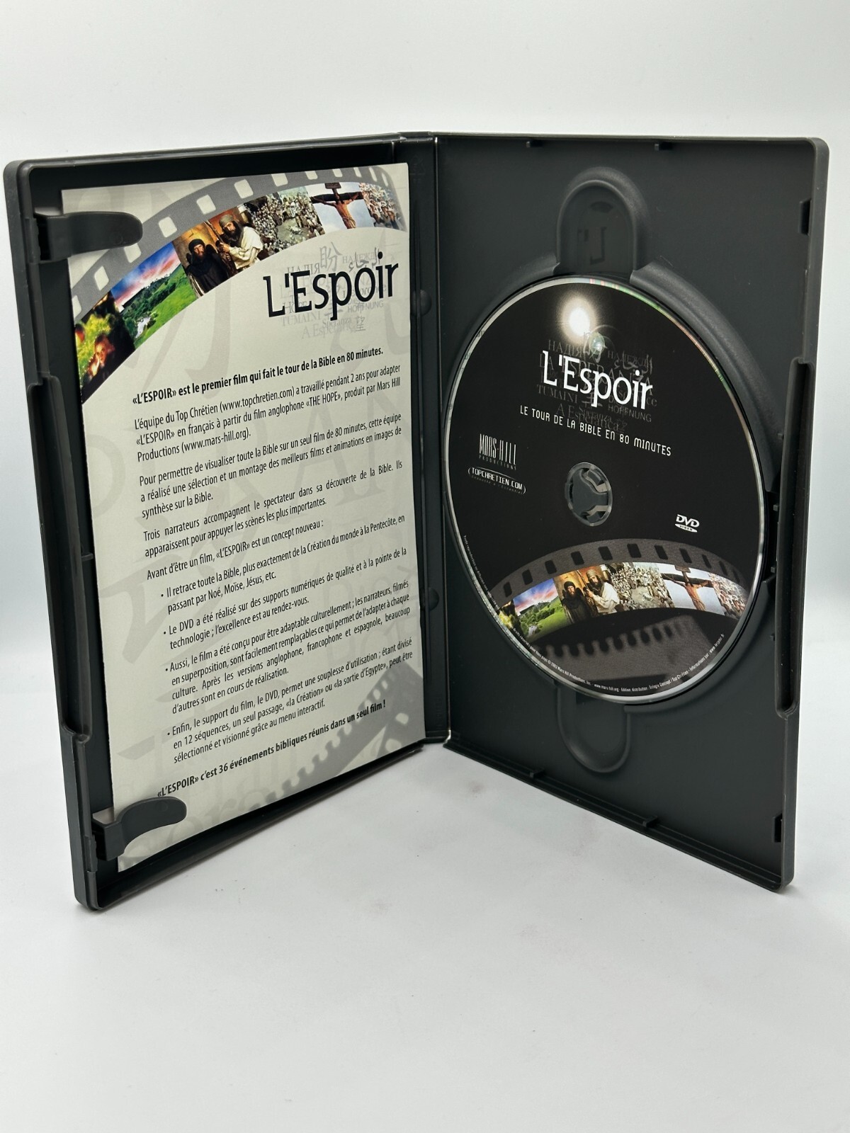 L’Espoir A Tour of the Bible in 80 Minutes FRENCH LANGUAGE Mars Hill Production