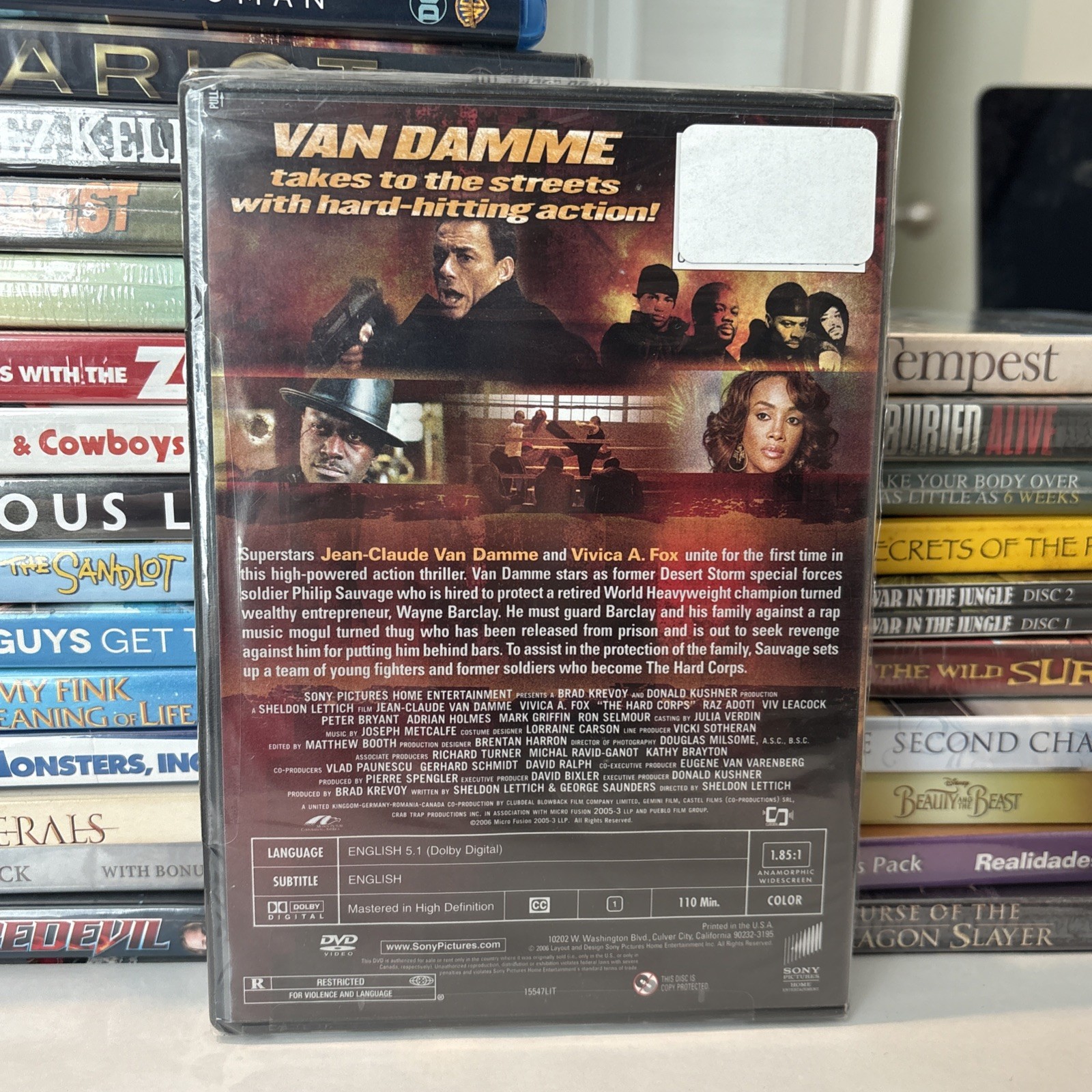 The Hard Corps (DVD, 2006, Widescreen) NEW & Sealed Action Film – E