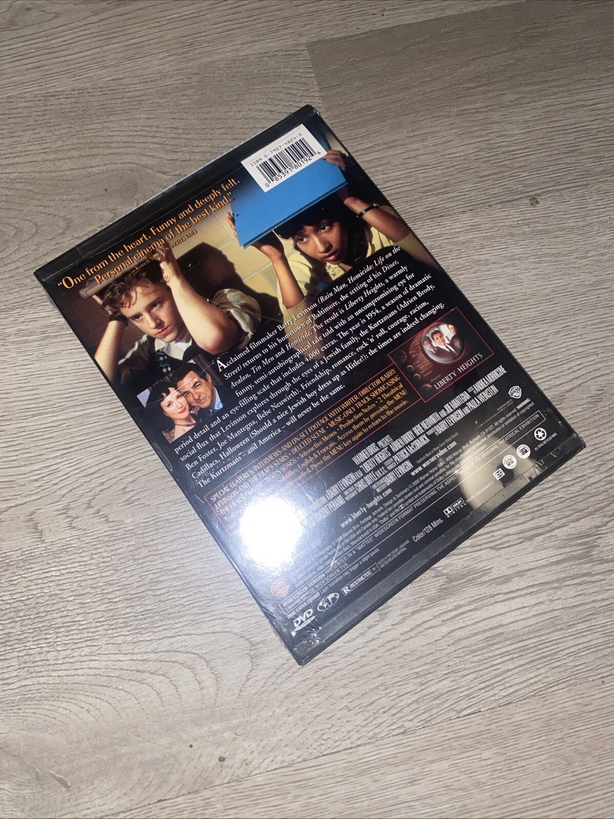 NEW Liberty Heights DVD 1999 Coming of Age Adrien Brody Barry Levinson