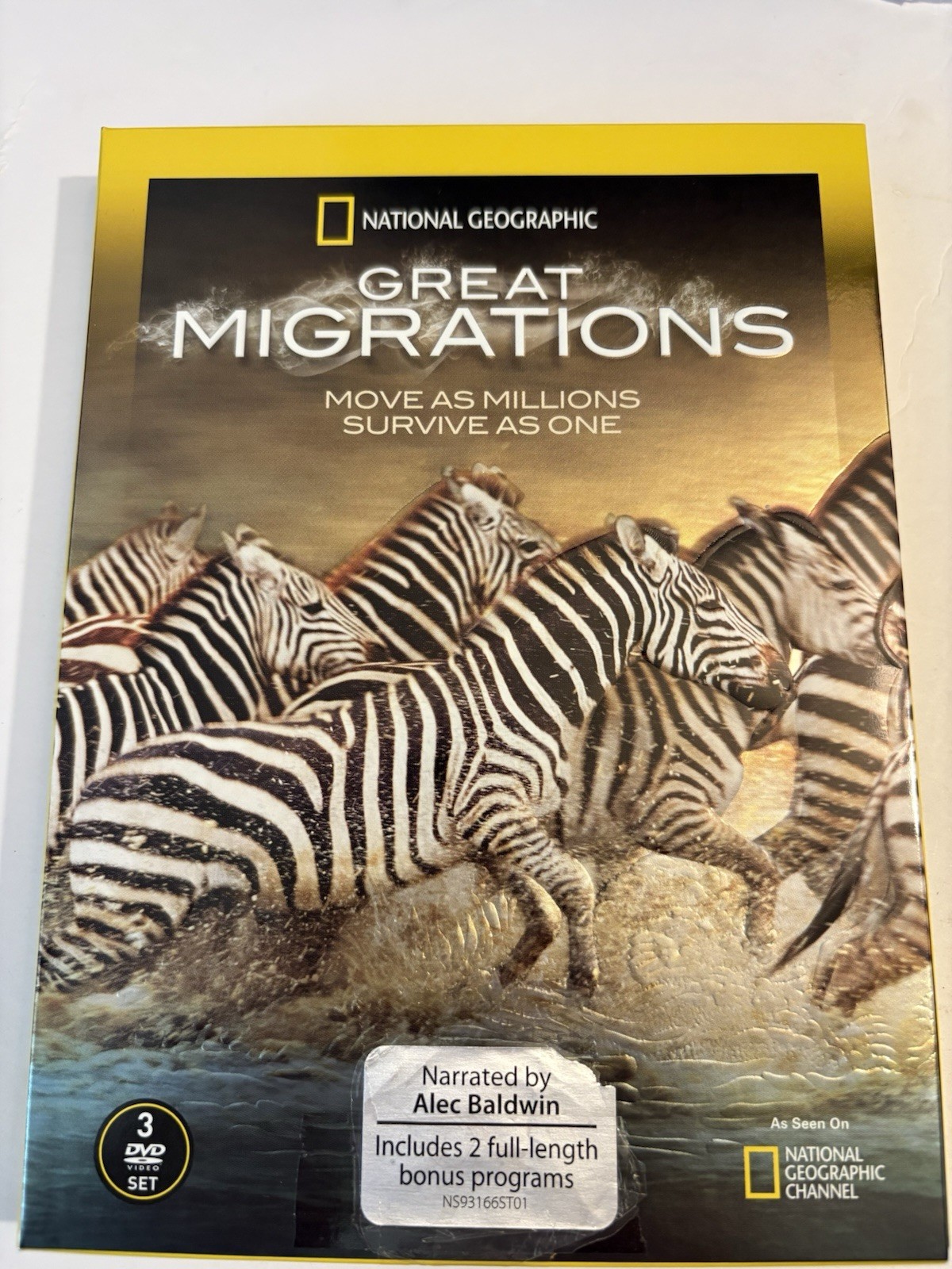 NATIONAL GEOGRAPHIC BEST OF NATURE COLLECTION DVD BOX SET 2014 UNTAMED PREDATORS