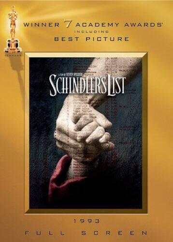 Schindler’s List (Full Screen Edition) – DVD – GOOD