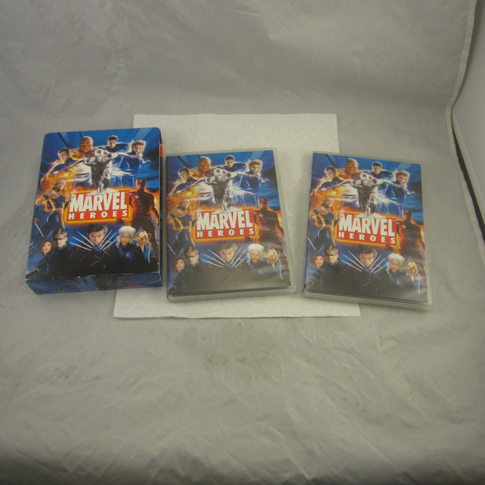 Marvel Heroes Collection Fantastic Four And X-Men DVD.