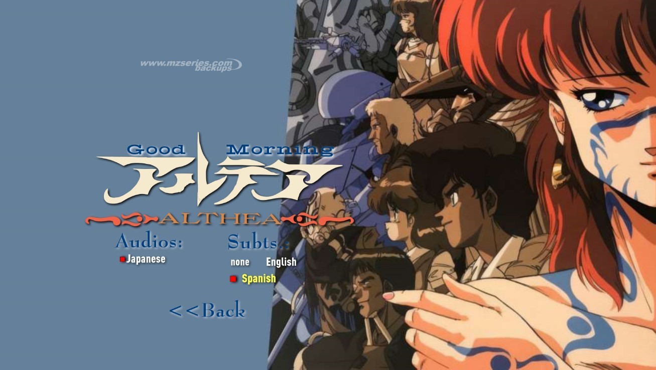 Good Morning Althea OVA 1080 4.3 AI IMPROVED AUDIO JAPANESE SUBT ENGL & SPANISH