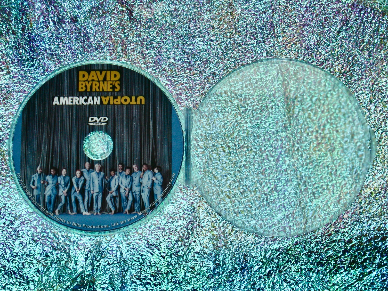 DAVID BYRNE AMERICAN UTOPIA DVD 2020 Region 1 for ALL USA + Canada DVD Players