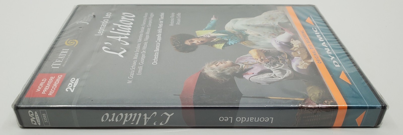Leonardo Leo L’Alidoro Commedia in Musica DVD 2008 *NEW SEALED