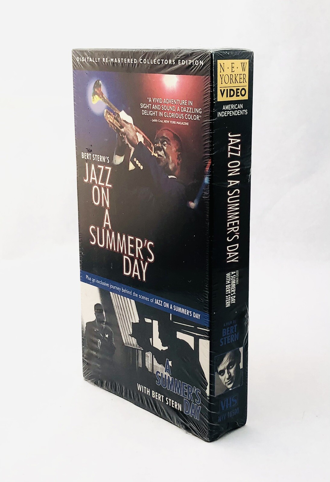 JAZZ ON A SUMMER’S DAY Bert Stern VHS VIDEO Armstrong Monk O’Day Berry NEW