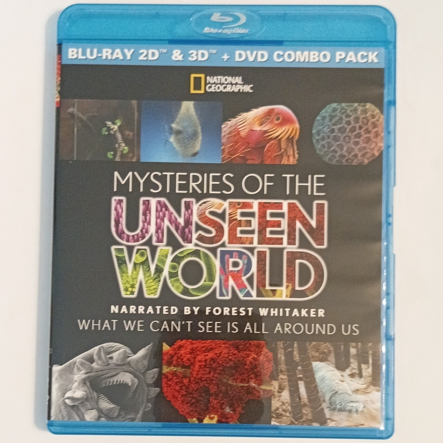 National Geographic: Mysteries of the Unseen World Blu-ray 3D + DVD NR 90m