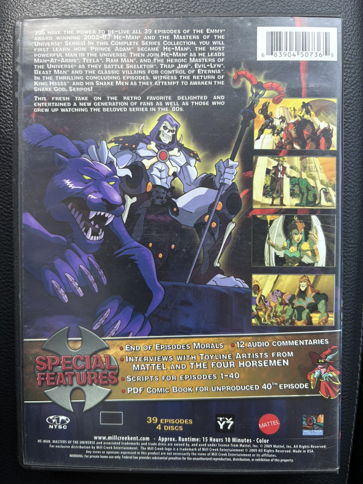 He-Man and the Masters of the Universe: The Complete Series missing disc 4