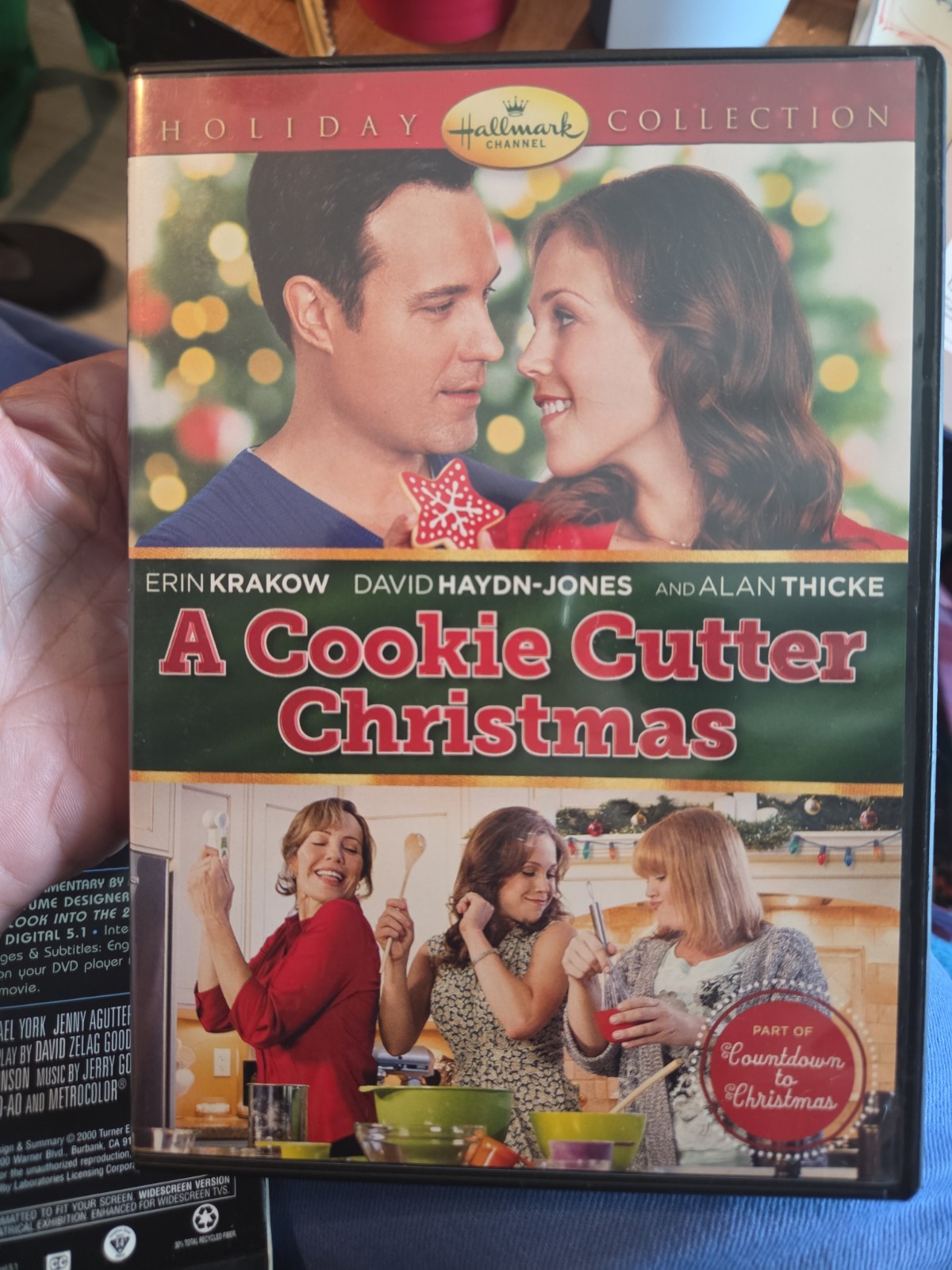 Hallmark’s A Cookie Cutter Christmas DVD, Erin Krakow