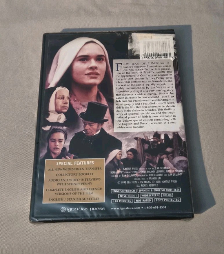 Bernadette – Special Edition DVD – Rare OOP 2008 – Collector’s Booklet – SEALED
