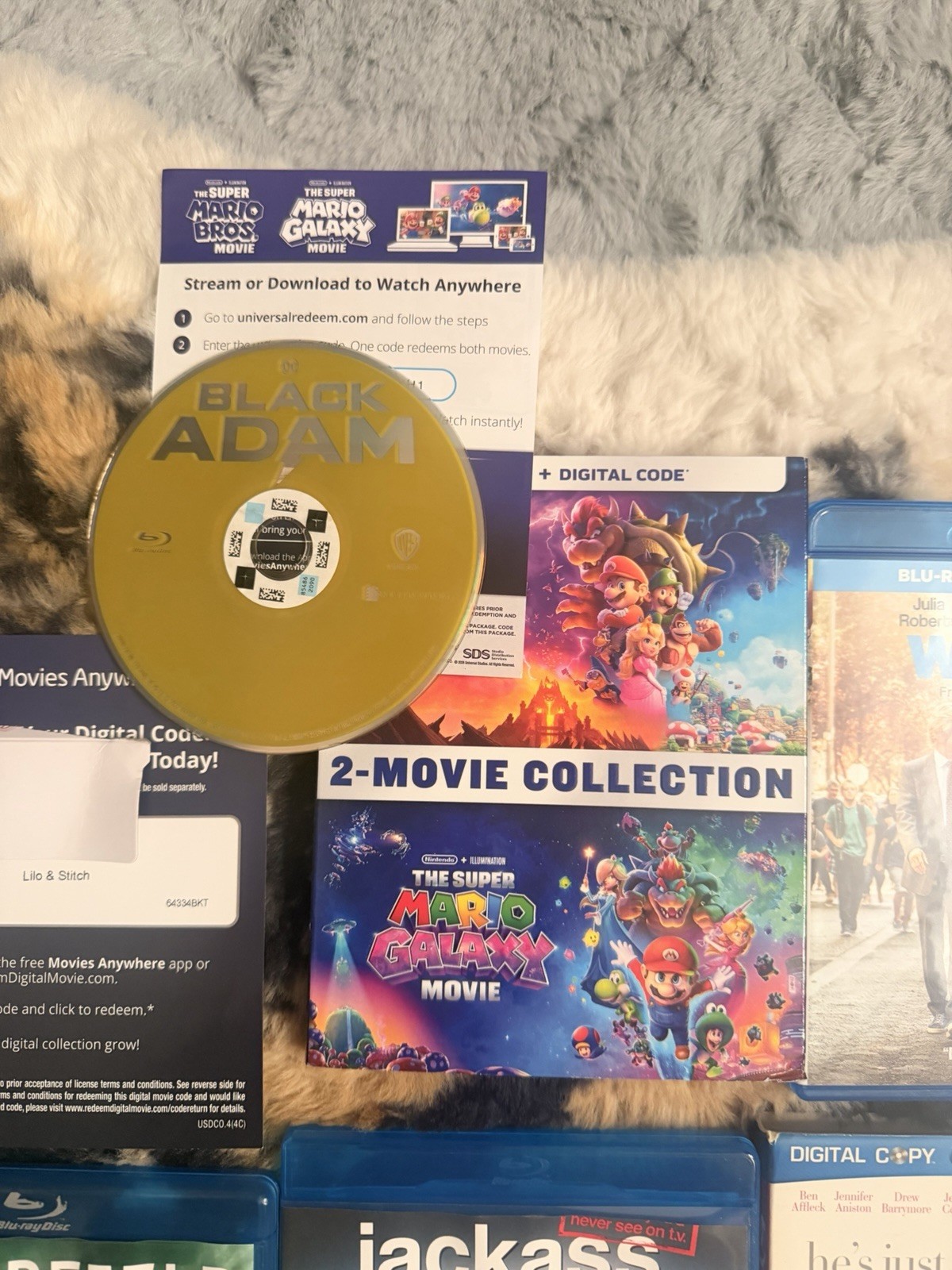 The Super Mario 2-Movie Collection Digital Copy,Final Destination 1-6, Lot Of 16