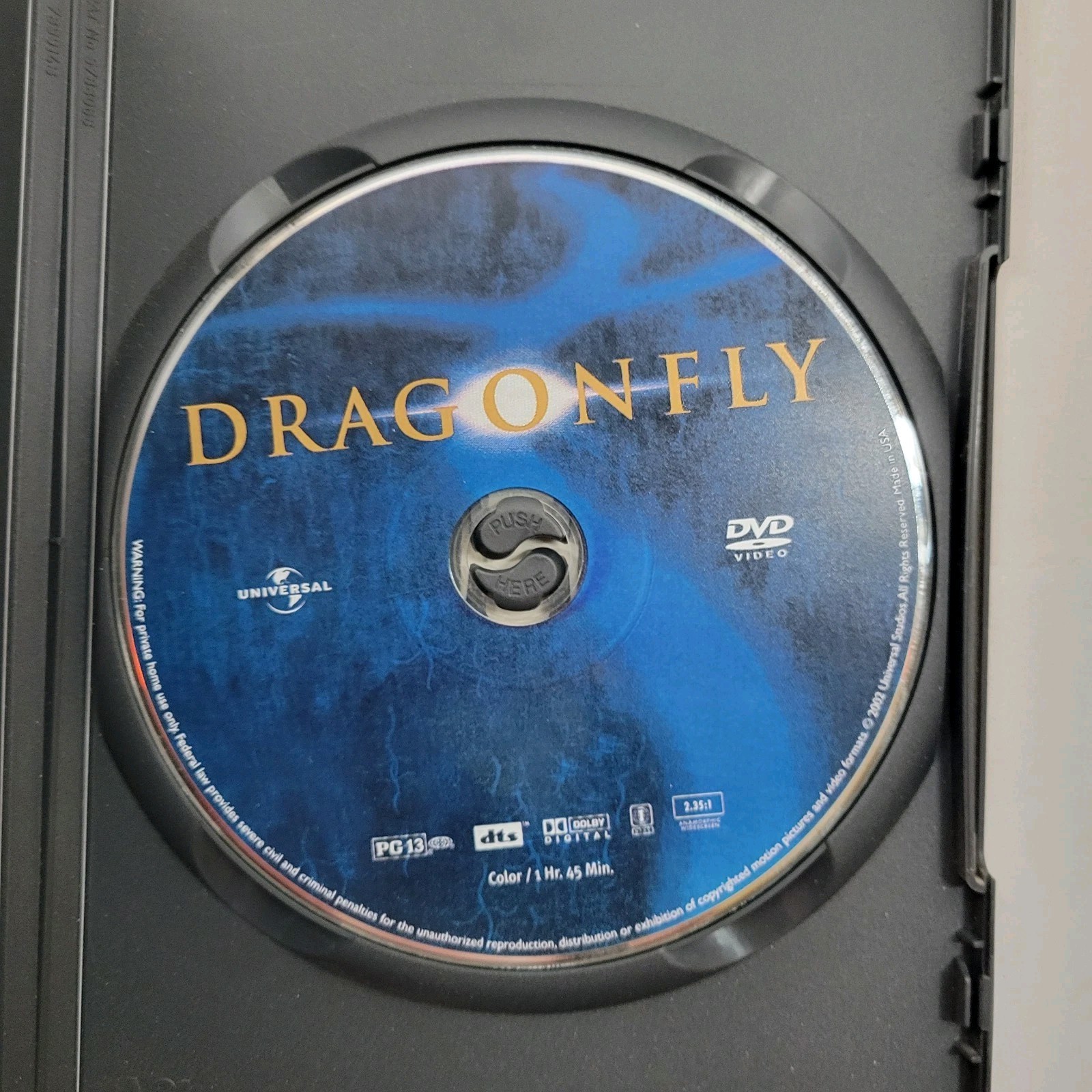 Dragonfly (DVD, 2002) (Good)