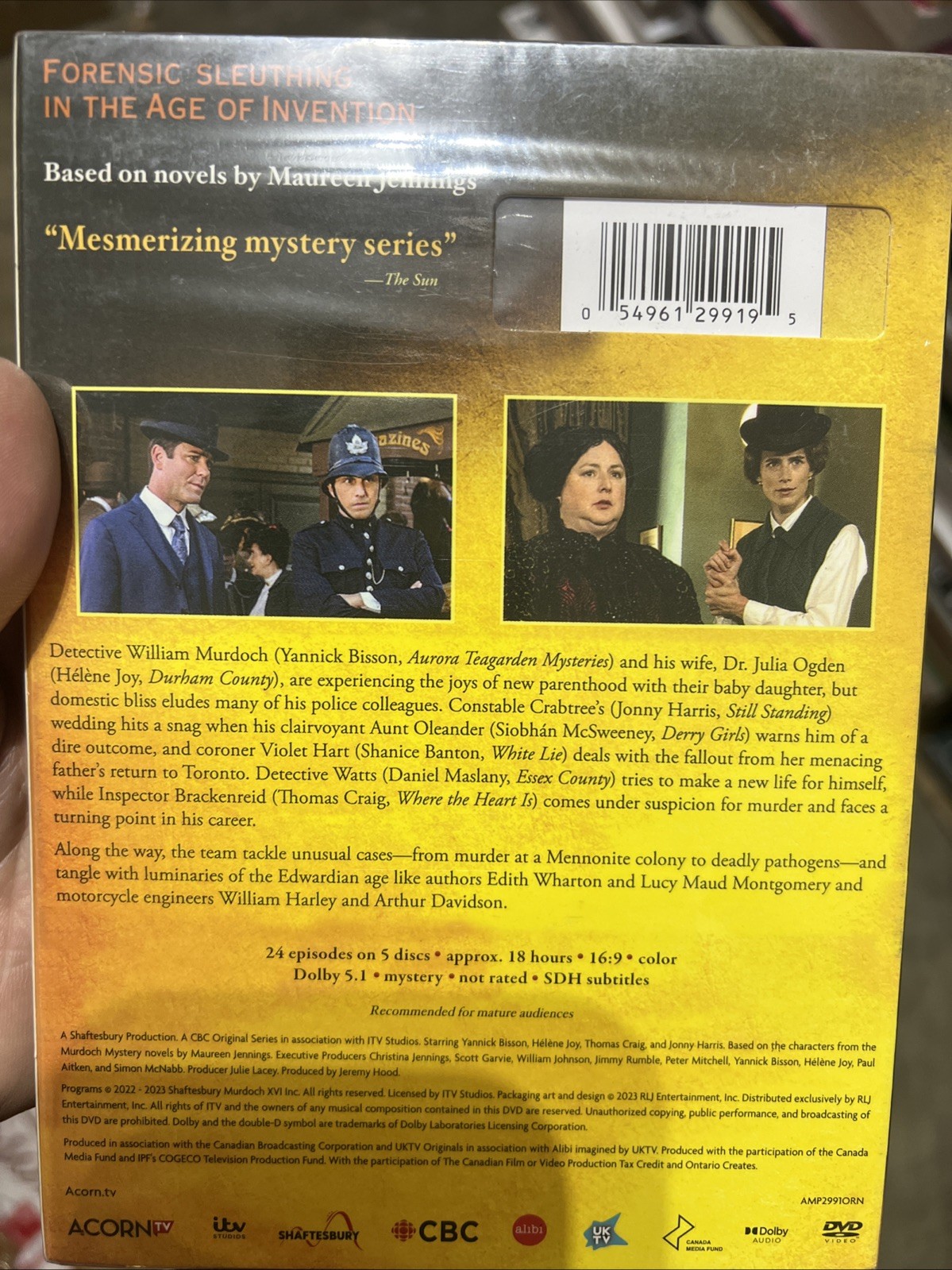 Murdoch Mysteries: Season 16, Sixteen (Brand New DVD Set)