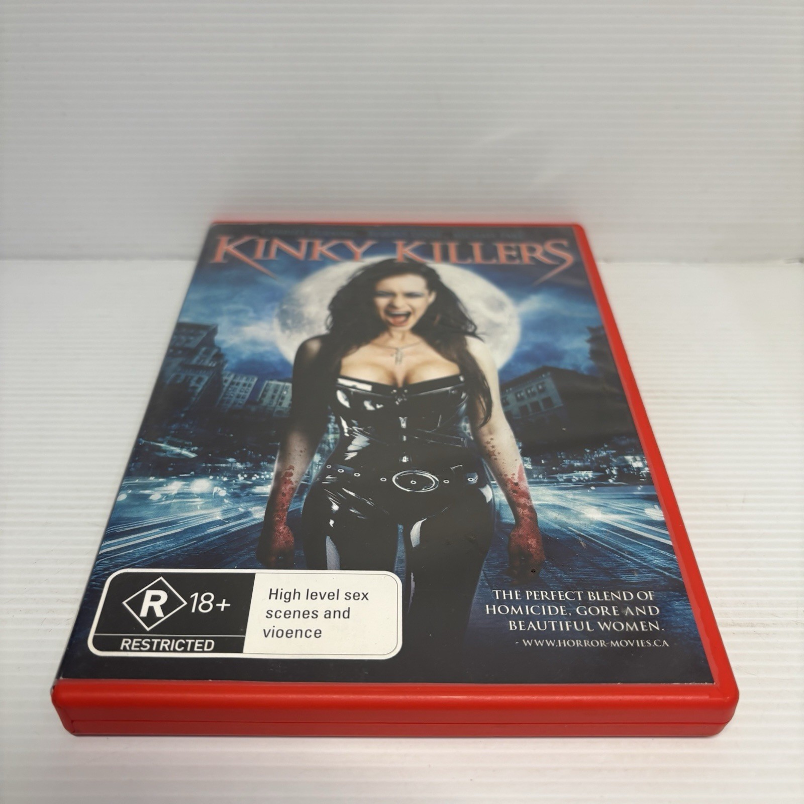 Kinky Killers DVD Horror R18+ Region 4 Ex Rental Free Postage