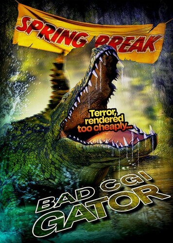 Bad CGI Gator (DVD, 2023) NEW